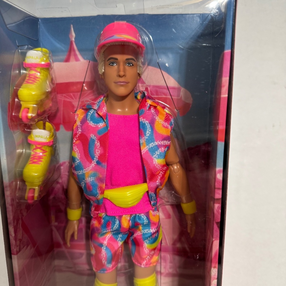 Barbie The Movie Ken Doll Collectible Skate Outfit with Skates New In Box